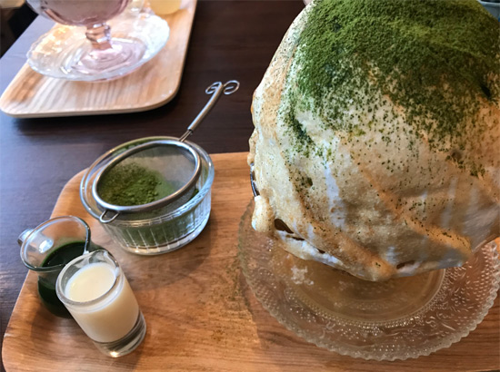 東京にしかない人気かき氷　カフェ ルミエール